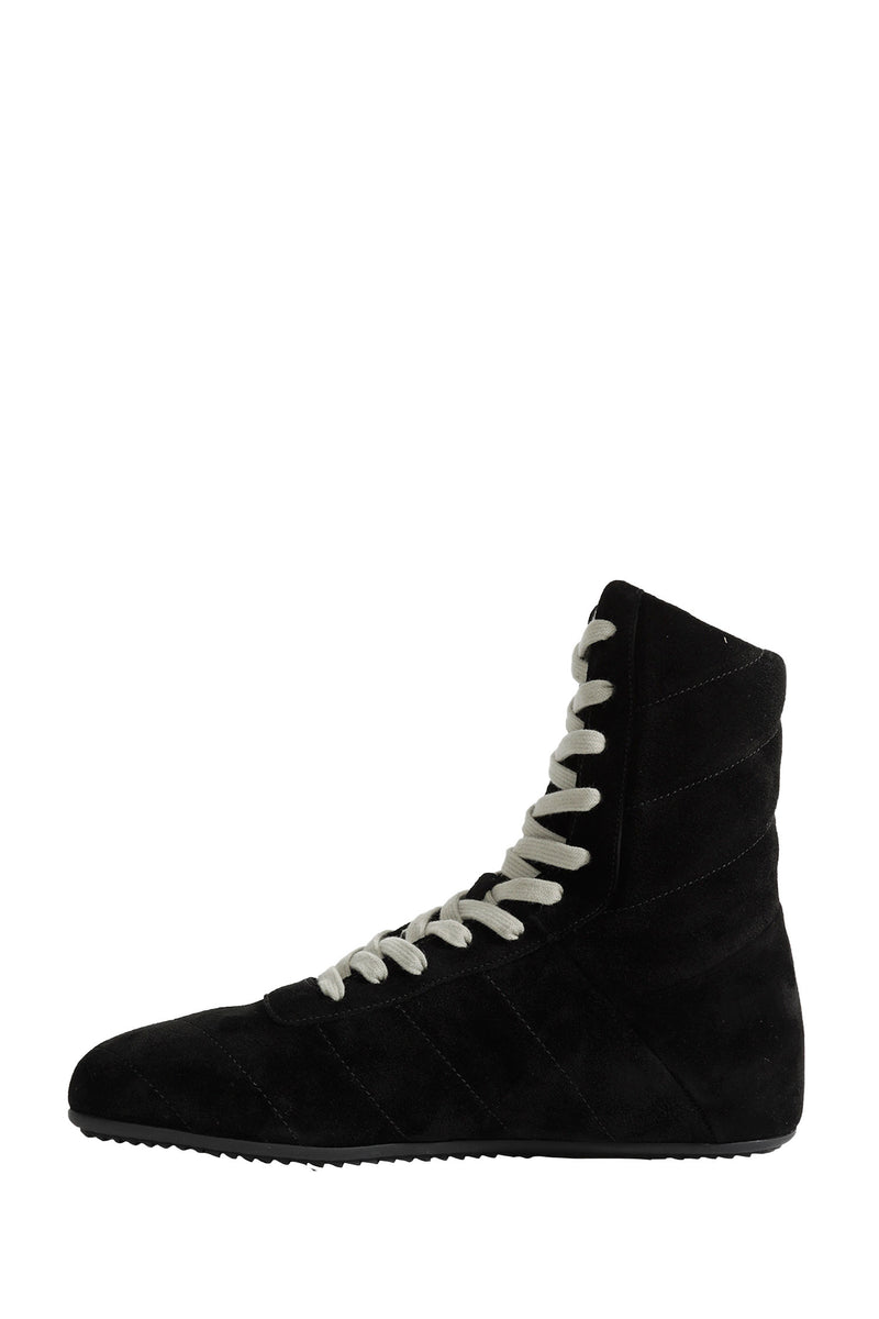 RICK OWENS Tower Quilted Minimal High Sneaks man