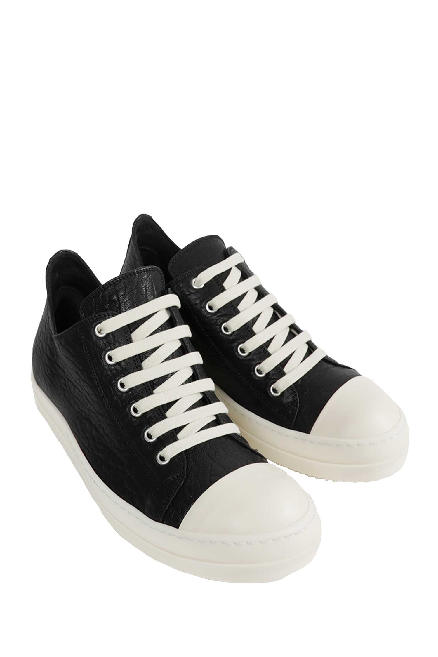RICK OWENS Tower Low Sneaks in Bubble Lamb man