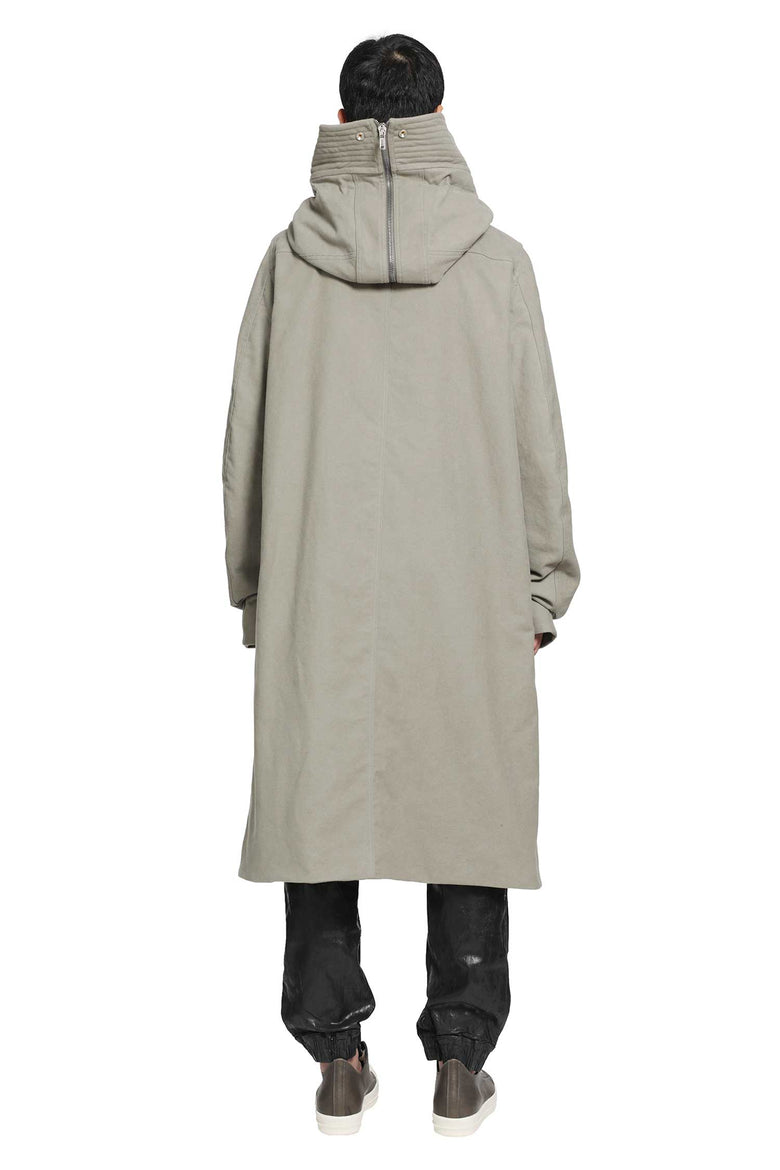 
              RICK OWENS Tower Megaparka in Brushed Twill man
            
