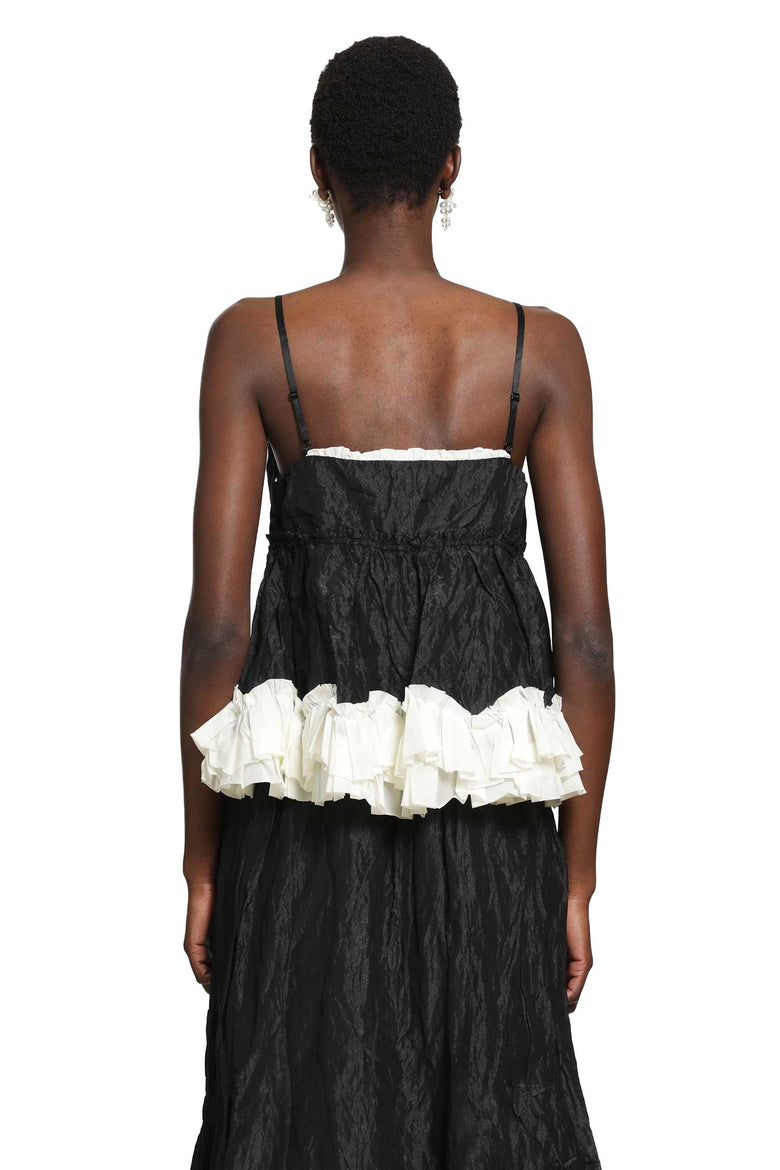 RENLI SU Peplum Top woman