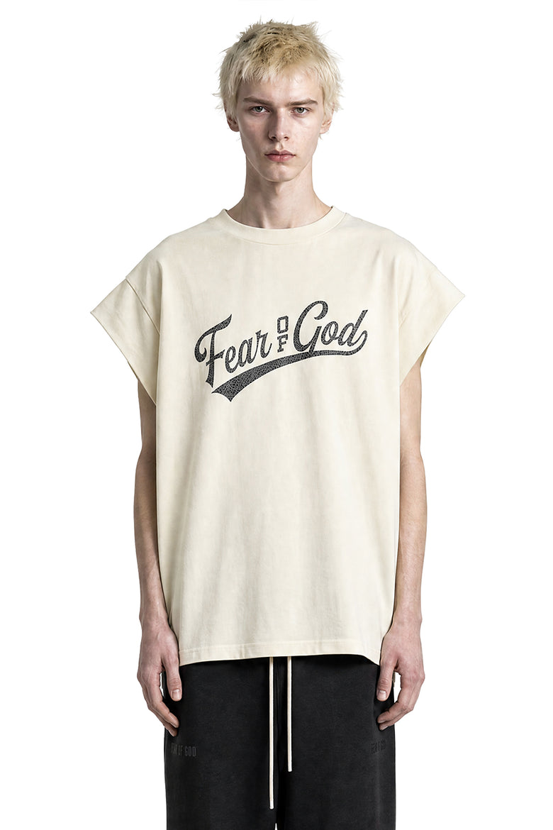 
              FEAR OF GOD ESSENTIALS Cut Off 90's T-Shirt man
            