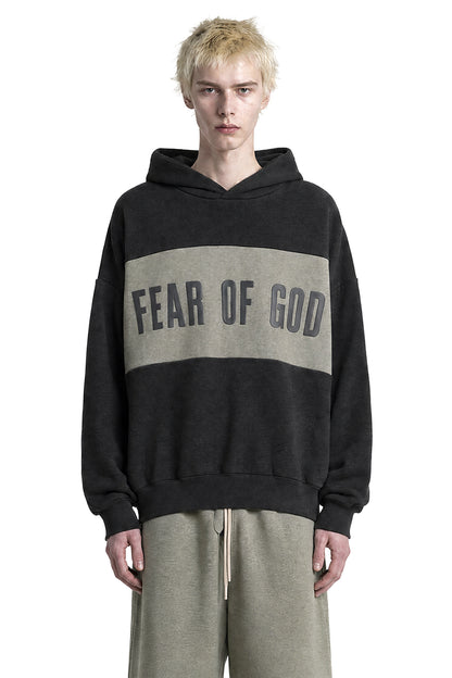 Cropped Relaxed Panelled Hoodie