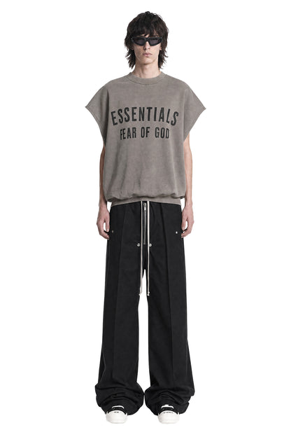 Relaxed Fleece Cut-Off Sweatshirt