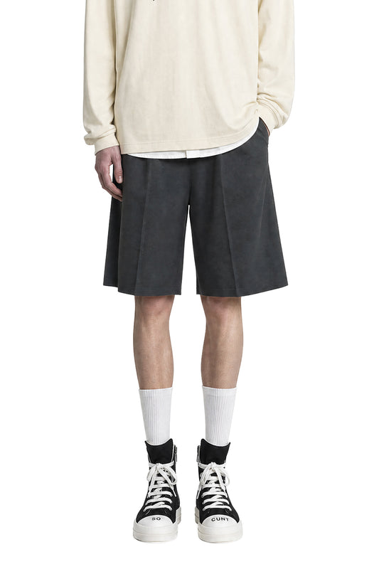 Relaxed Drawstring Shorts