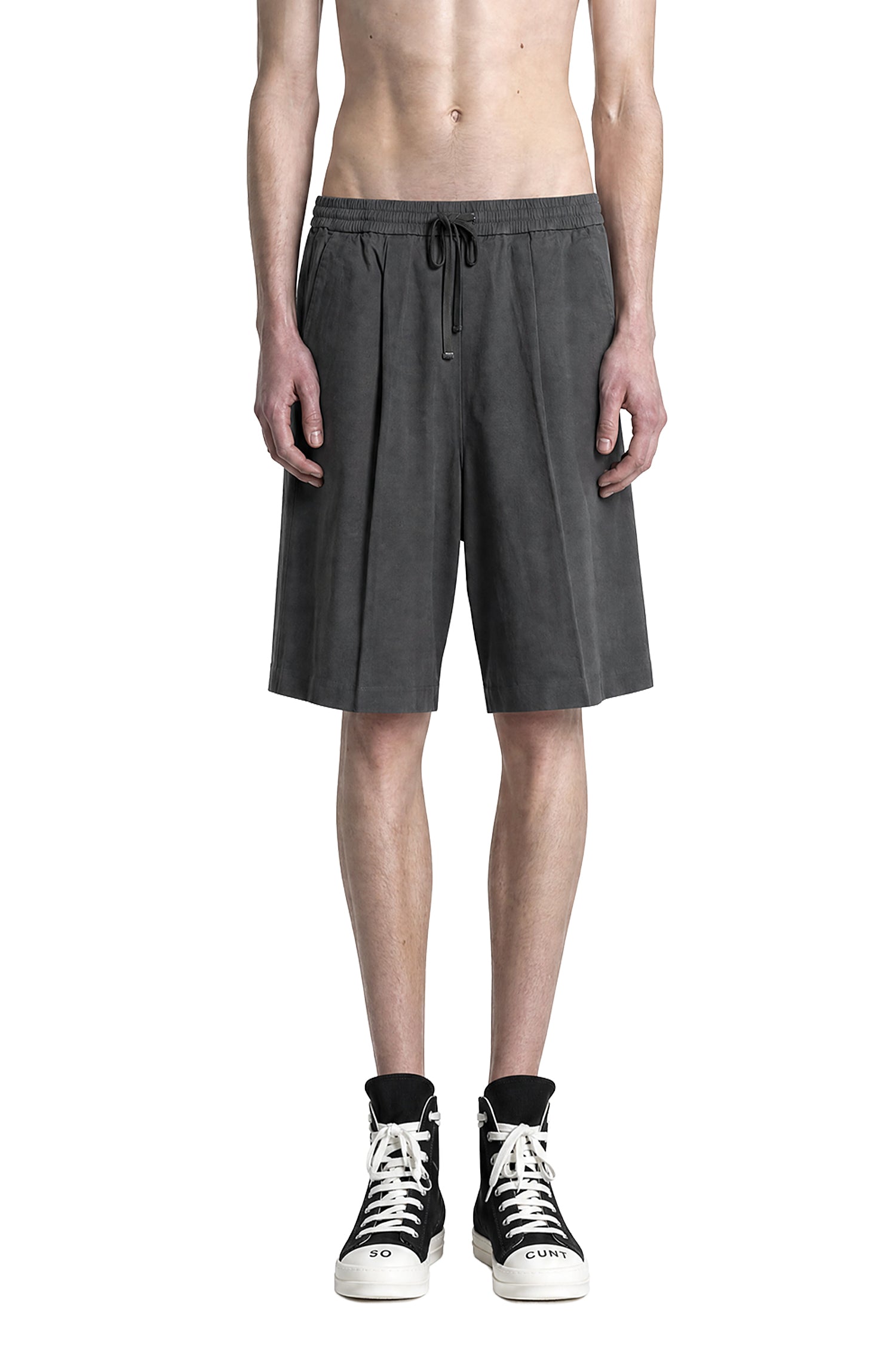 Relaxed Drawstring Shorts