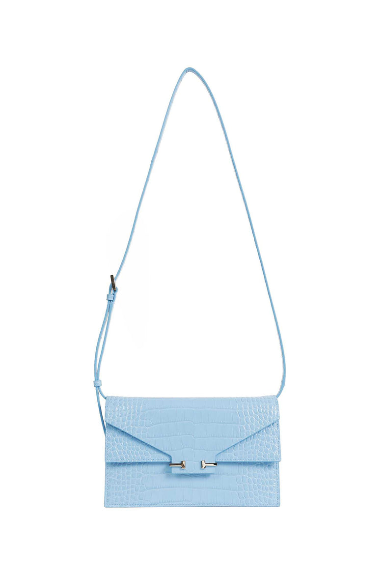 TOM FORD Printed Croc Aube Shoulder basg woman