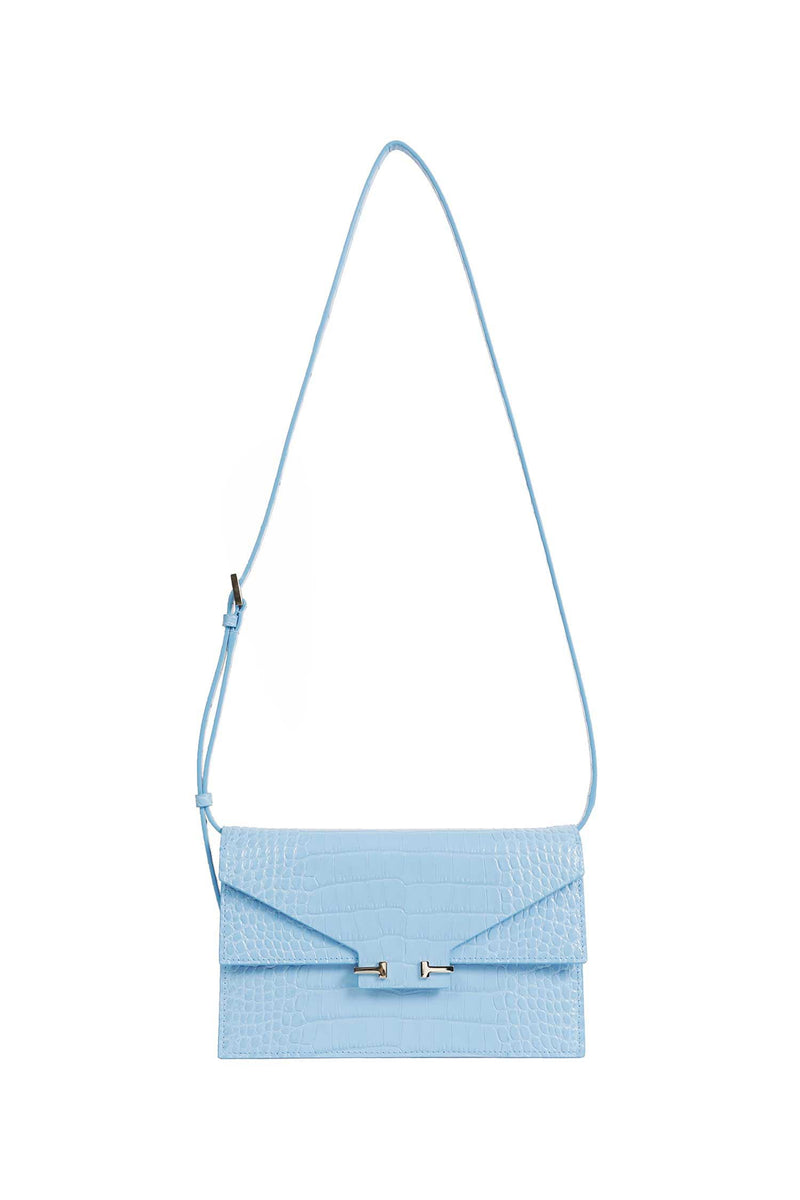 TOM FORD Printed Croc Aube Shoulder basg woman