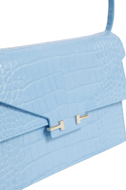 Printed Croc Aube Shoulder basg