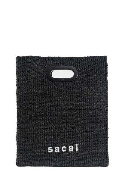 SACAI UNISEX MULTICOLOR TOTE BAGS