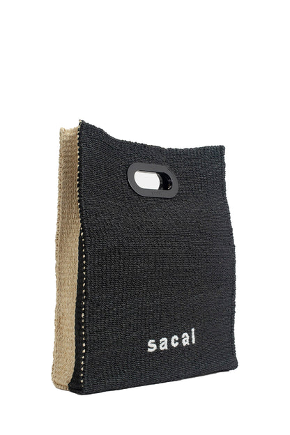 SACAI UNISEX MULTICOLOR TOTE BAGS