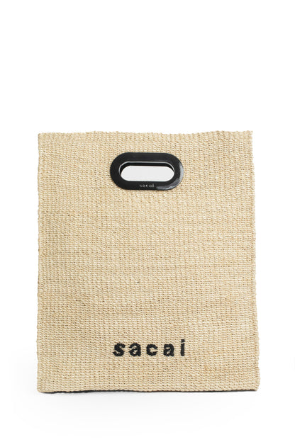 SACAI UNISEX MULTICOLOR TOTE BAGS