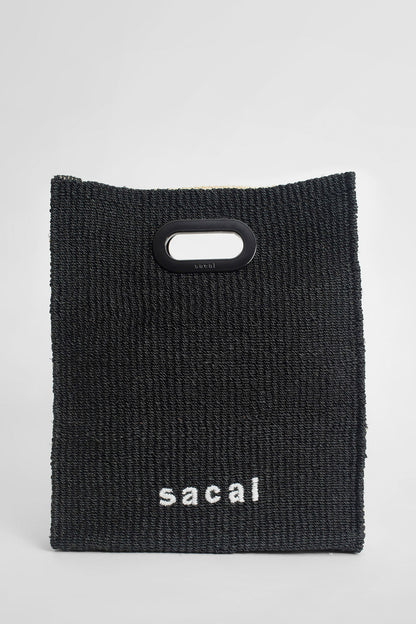 SACAI UNISEX MULTICOLOR TOTE BAGS