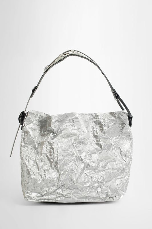 INNERRAUM UNISEX SILVER SHOULDER BAGS