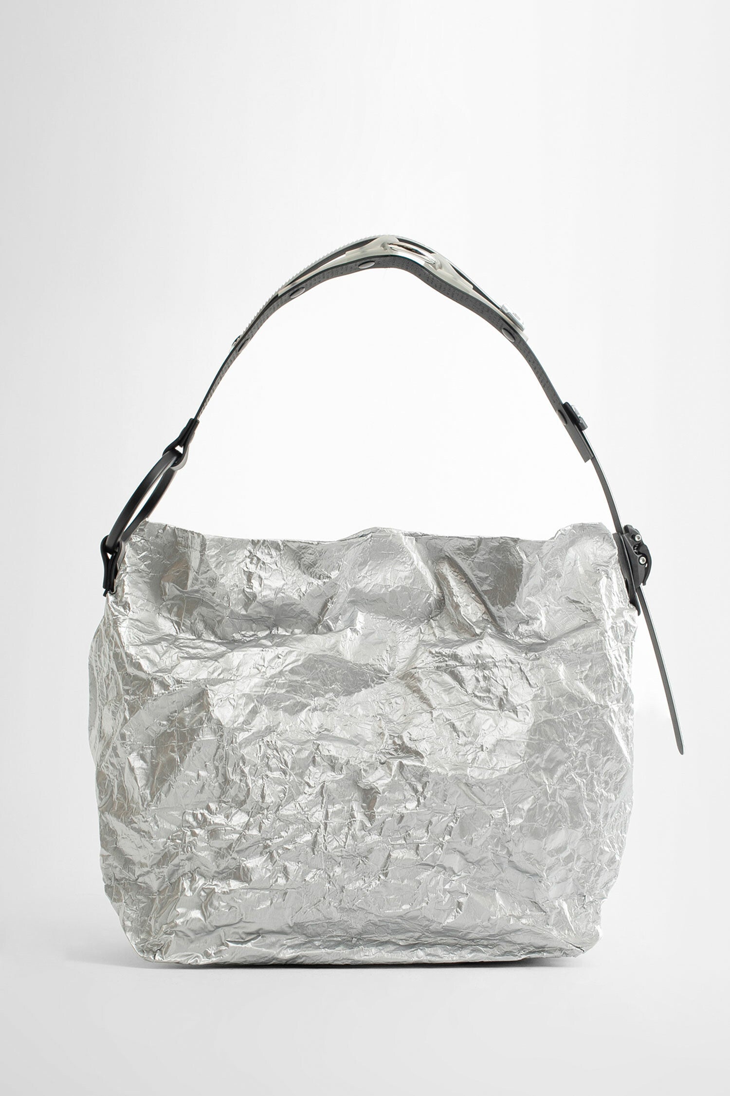 INNERRAUM UNISEX SILVER SHOULDER BAGS