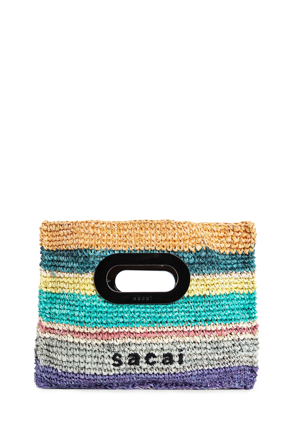 SACAI WOMAN MULTICOLOR TOP HANDLE BAGS