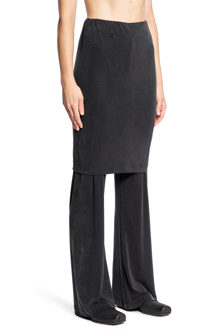 ALAINPAUL WOMAN BLACK TROUSERS