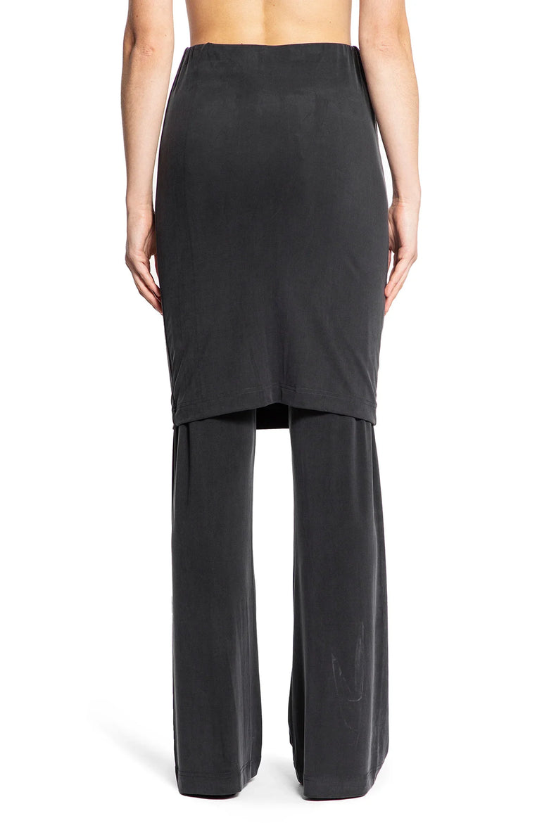 ALAINPAUL ALAINPAUL WOMAN BLACK TROUSERS woman