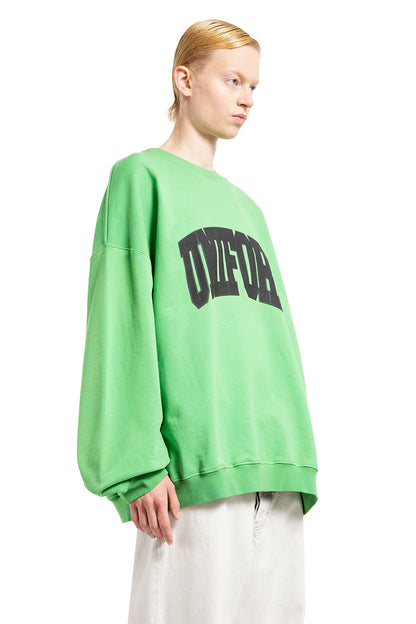 032C WOMAN GREEN SWEATSHIRTS