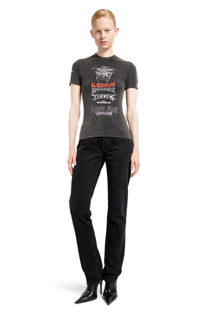 032C WOMAN BLACK JEANS