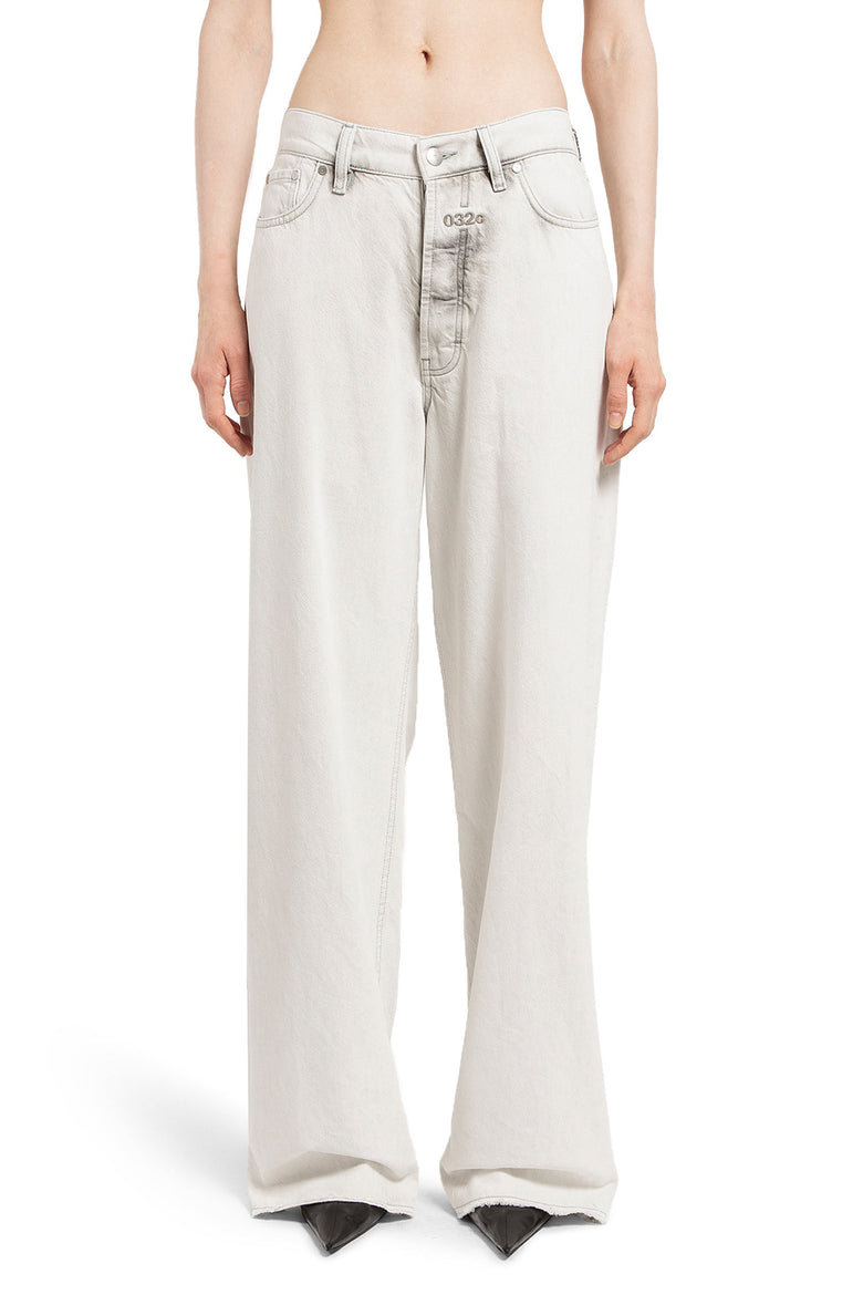 032C WOMAN OFF-WHITE JEANS