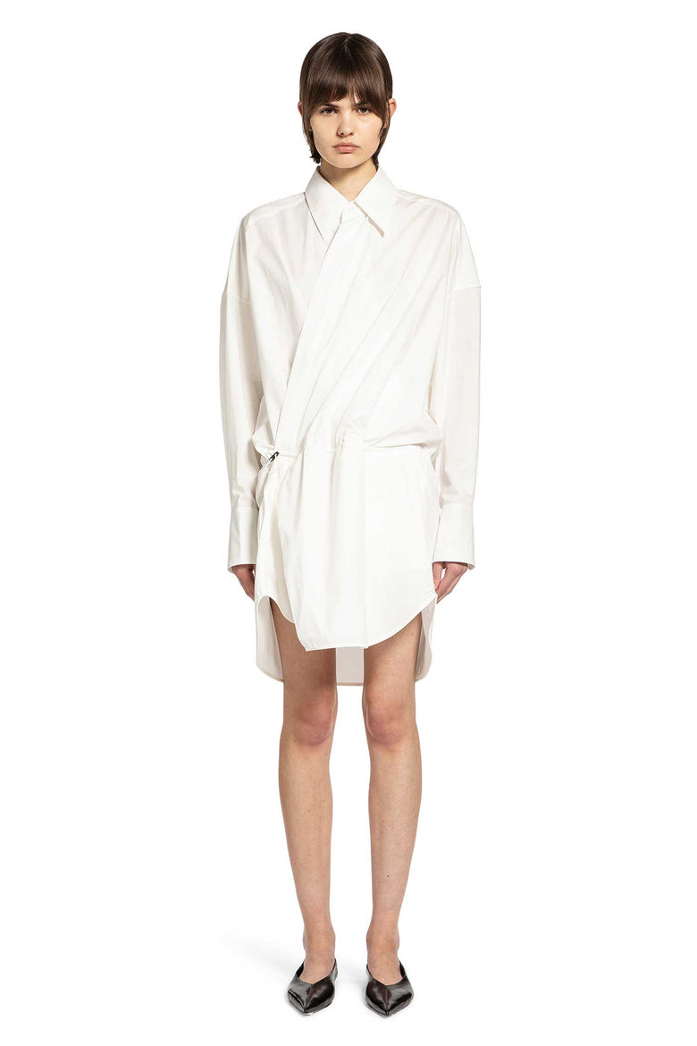 Cross Over Shirt Dress