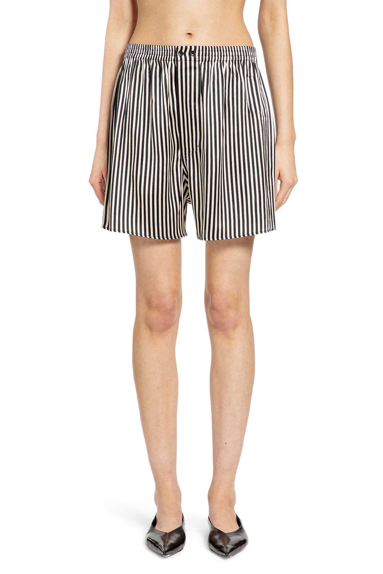 Boxer Ivory Black Stripes Shorts