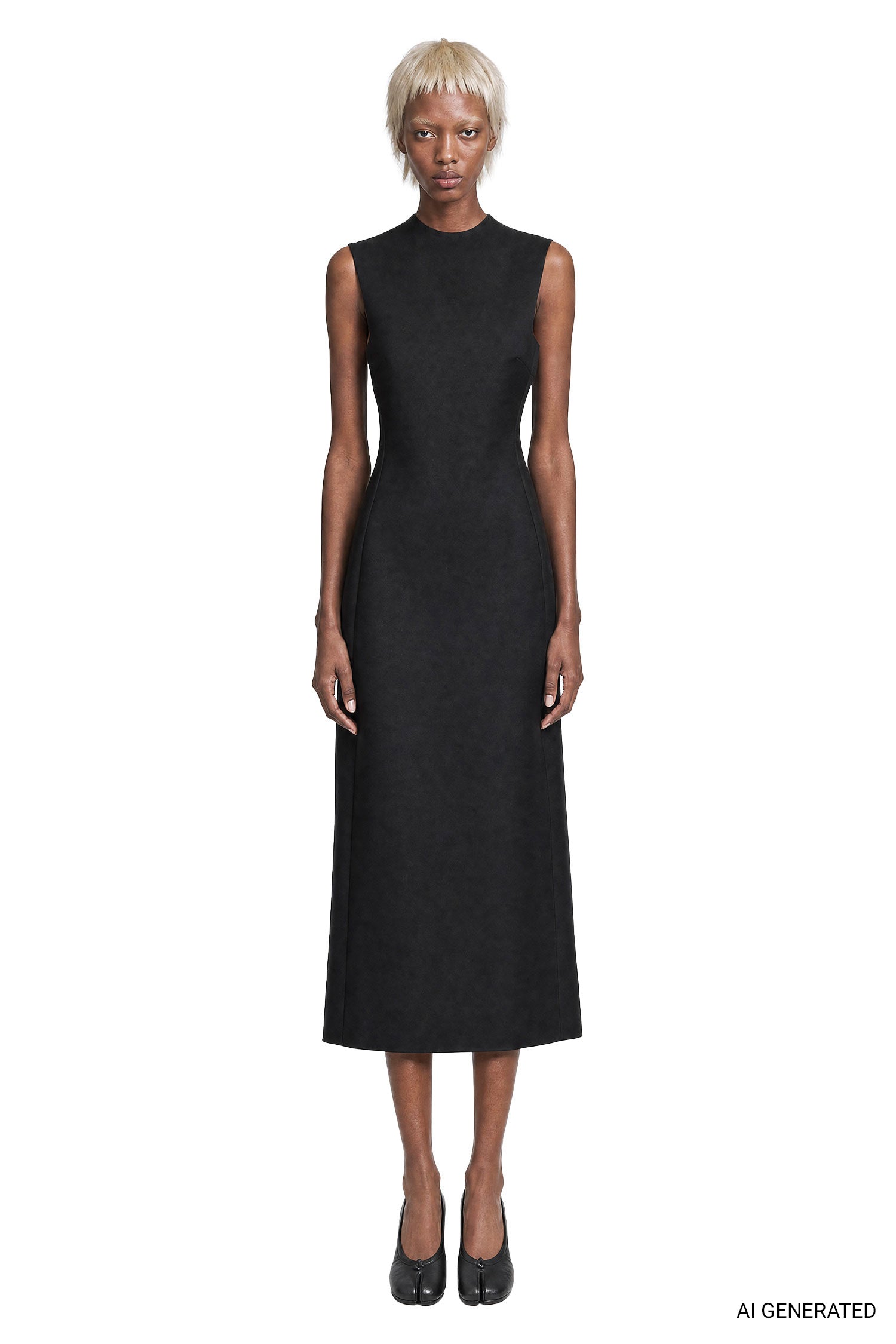 Wool Midi Dress