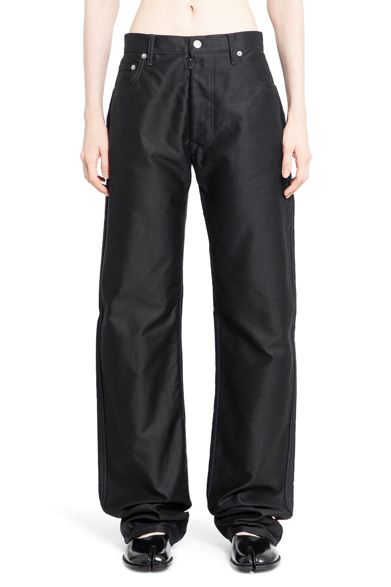 MAISON MARGIELA WOMAN BLACK JEANS