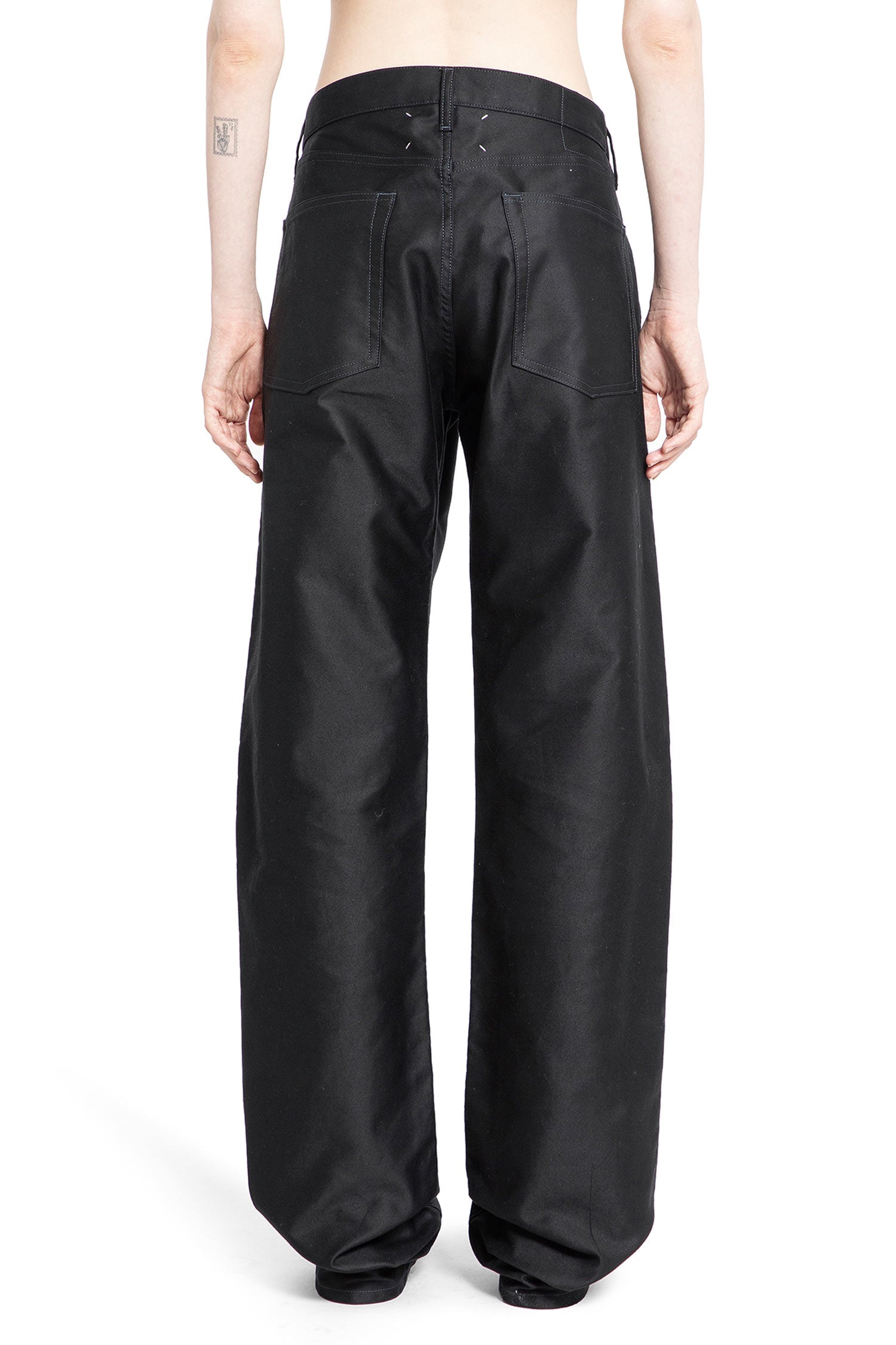 MAISON MARGIELA WOMAN BLACK JEANS