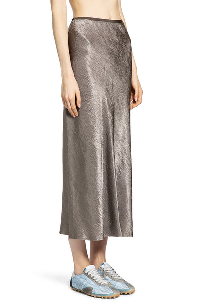 MAISON MARGIELA WOMAN SILVER SKIRTS