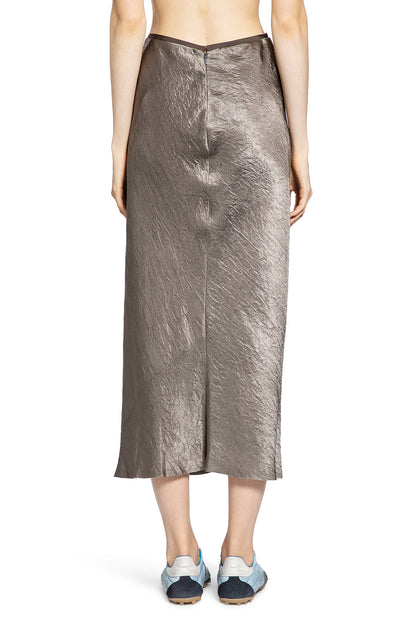 MAISON MARGIELA WOMAN SILVER SKIRTS