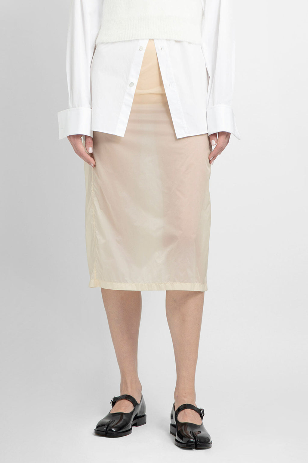 Maison margiela discount silk skirt