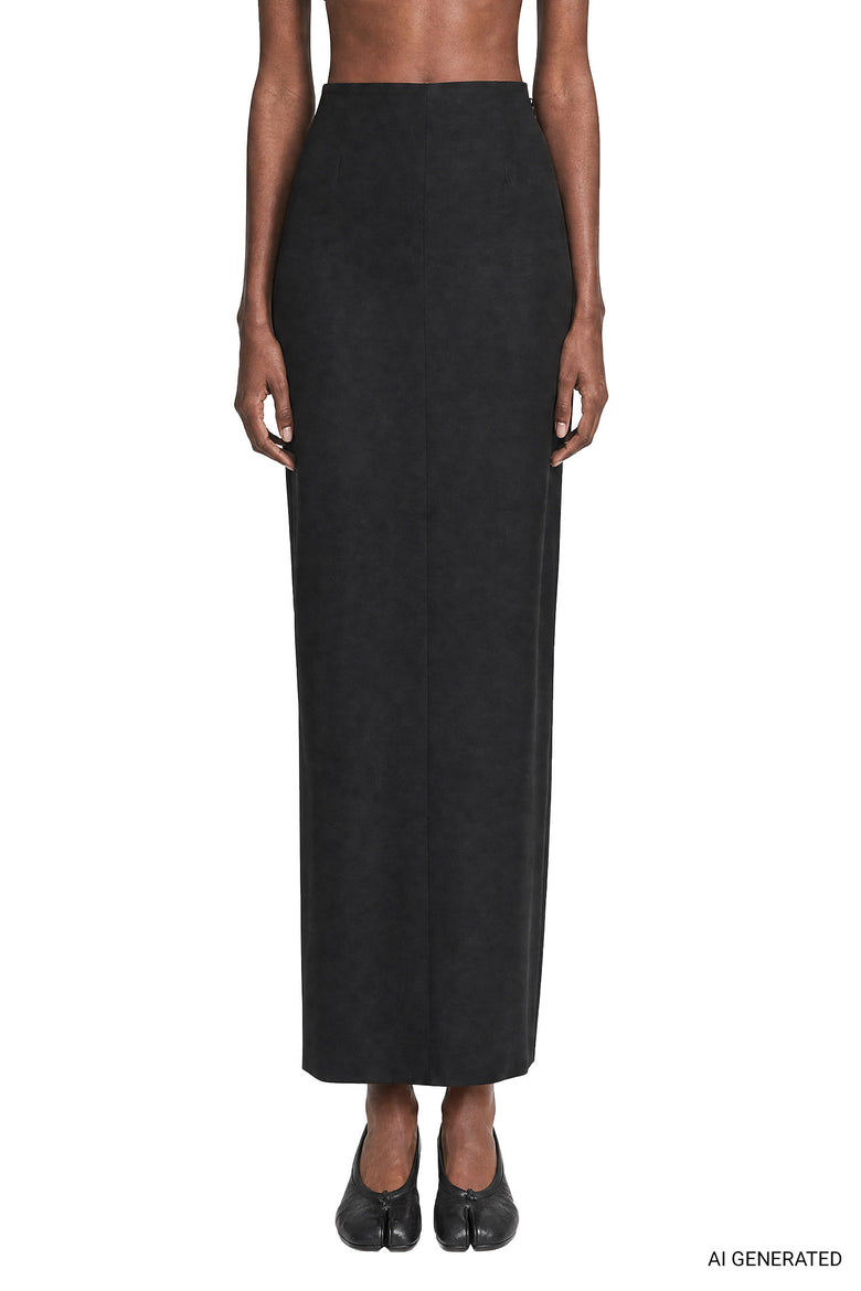 
              MAISON MARGIELA Wool Twill Maxi Skirt woman
            