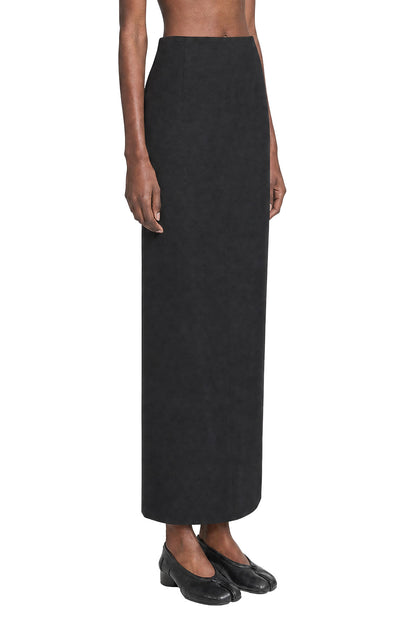 Wool Twill Maxi Skirt