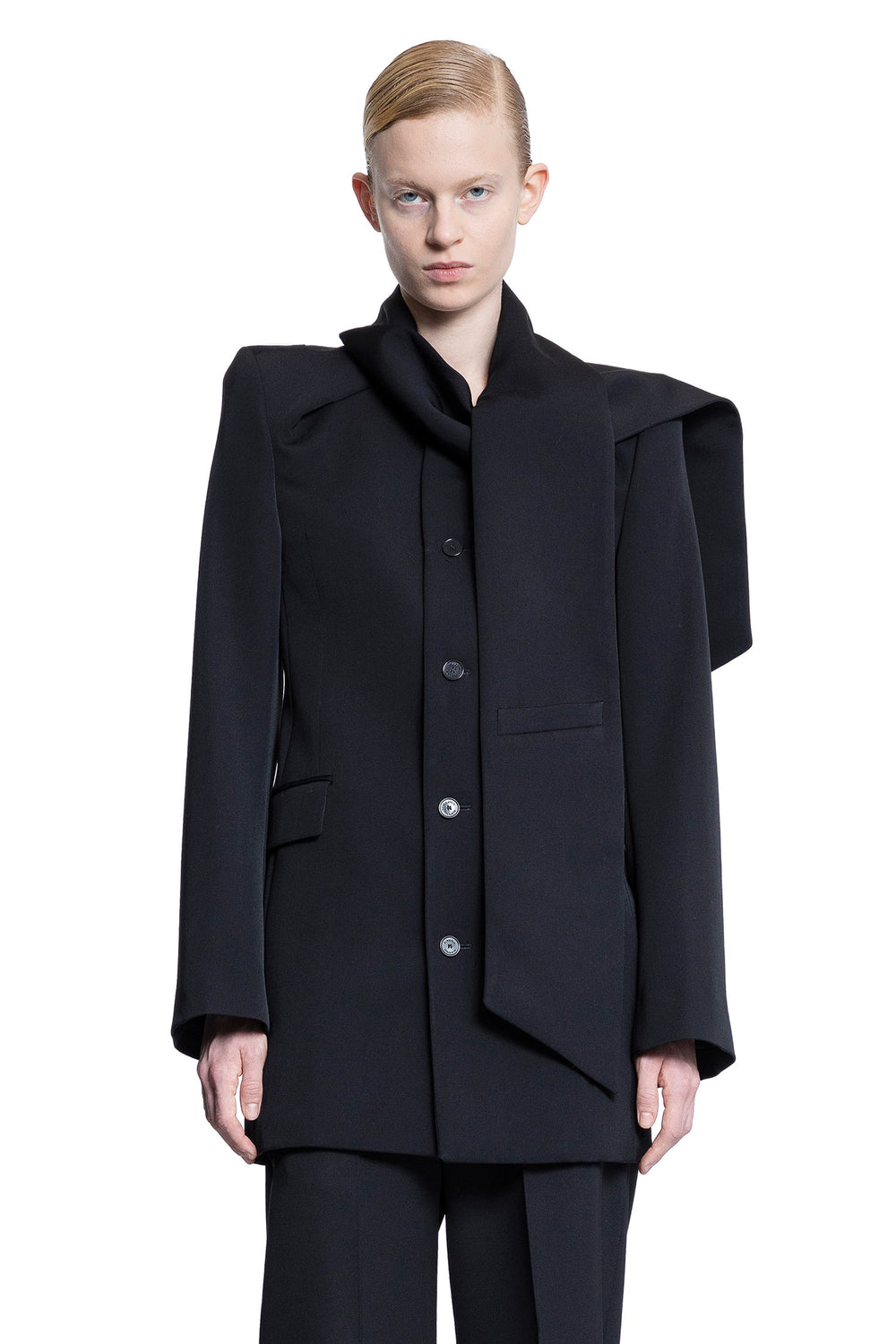 ALAINPAUL WOMAN BLACK BLAZERS