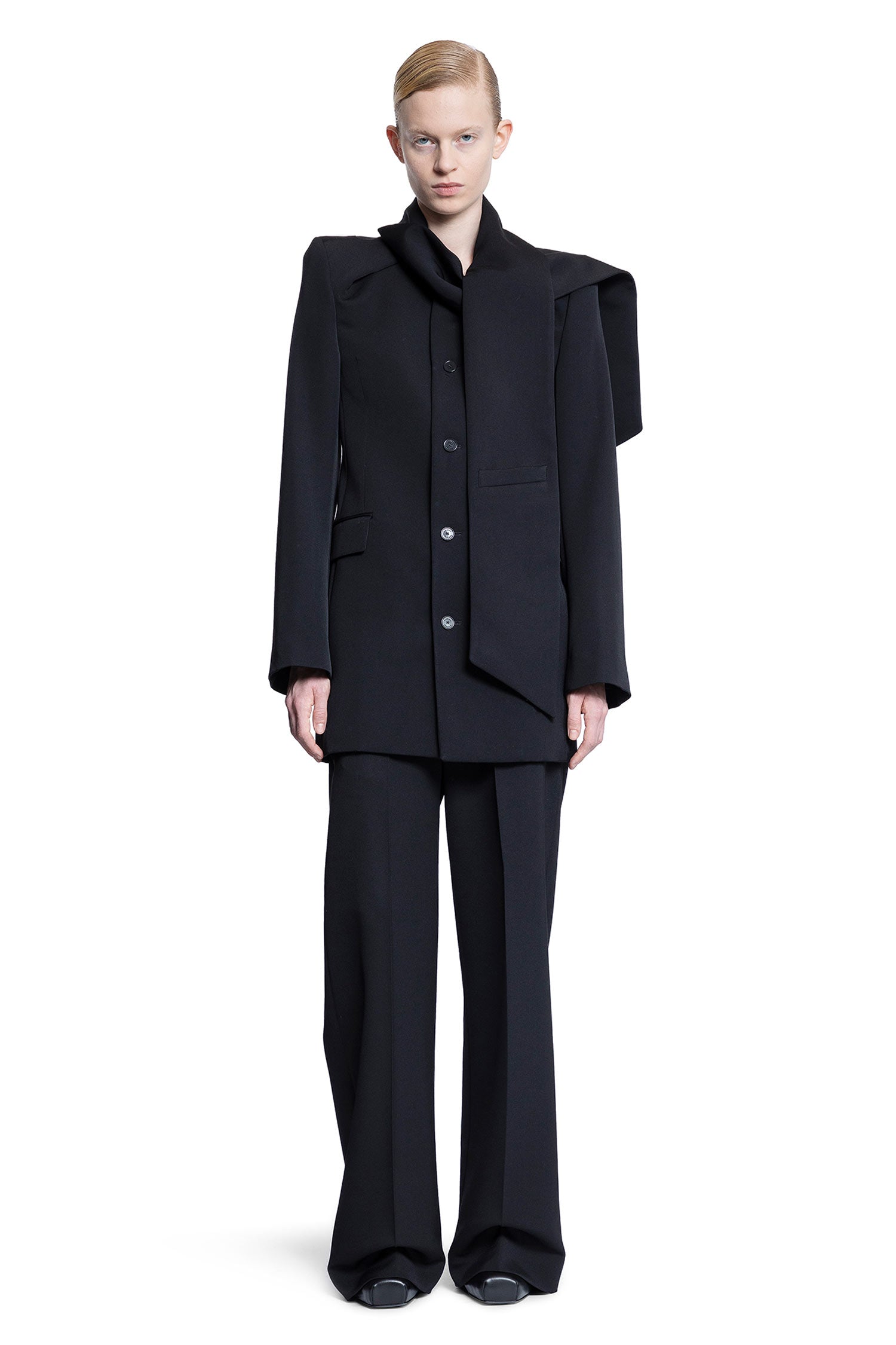 ALAINPAUL WOMAN BLACK BLAZERS