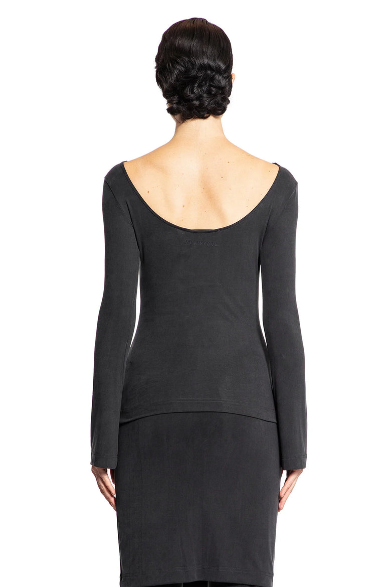 ALAINPAUL ALAINPAUL WOMAN BLACK TOPS woman