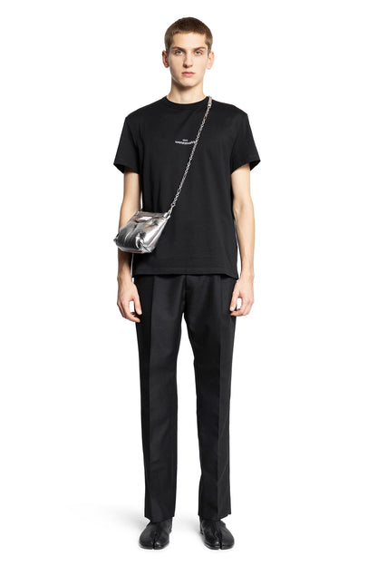 MAISON MARGIELA MAN BLACK T-SHIRTS & TANK TOPS