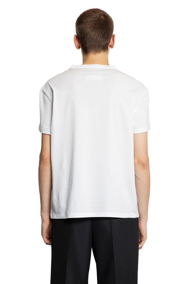 MAISON MARGIELA MAN WHITE T-SHIRTS & TANK TOPS