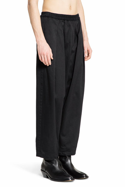 MAISON MARGIELA MAN BLACK TROUSERS