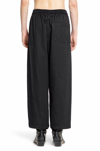 MAISON MARGIELA MAN BLACK TROUSERS