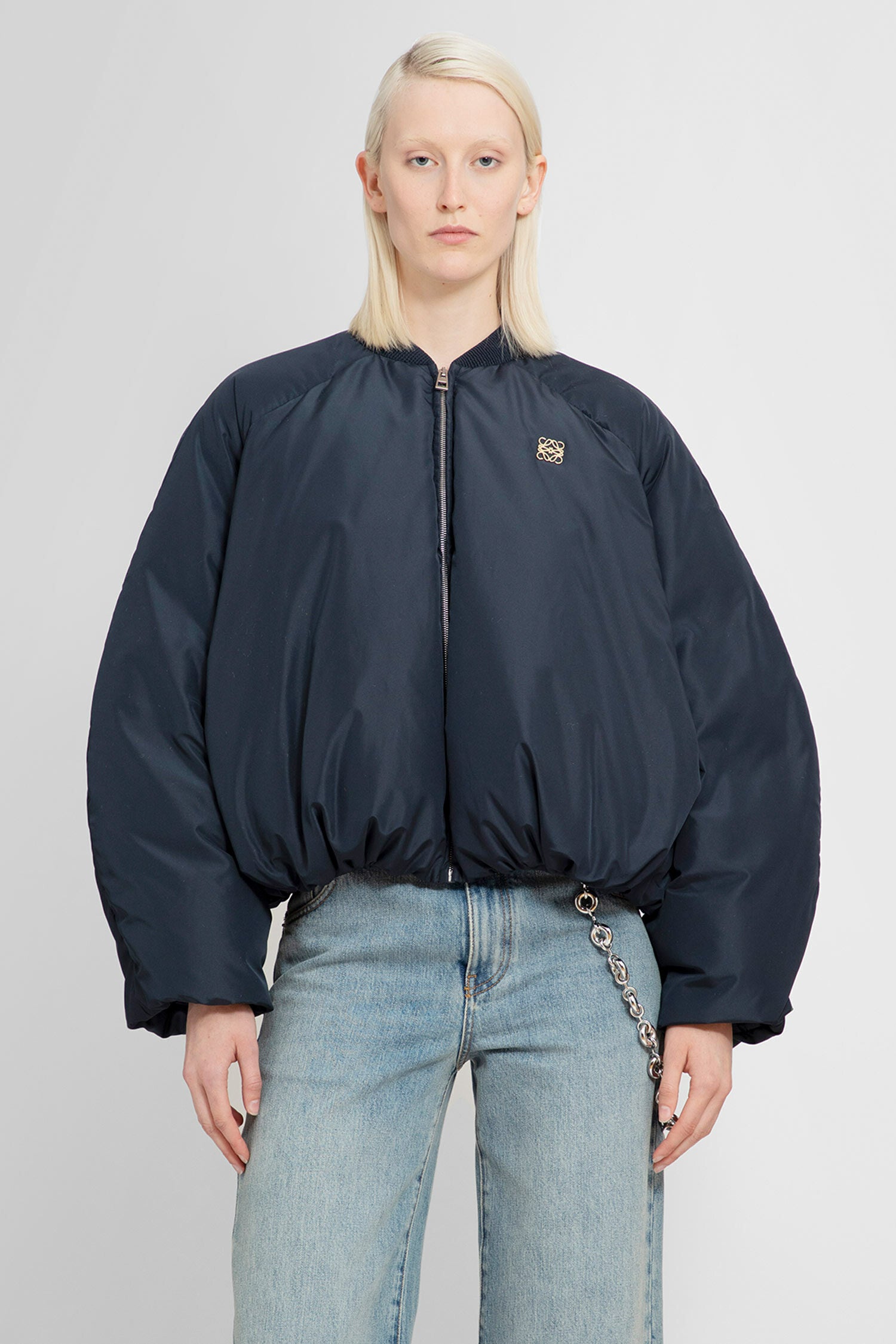 LOEWE WOMAN BLUE JACKETS