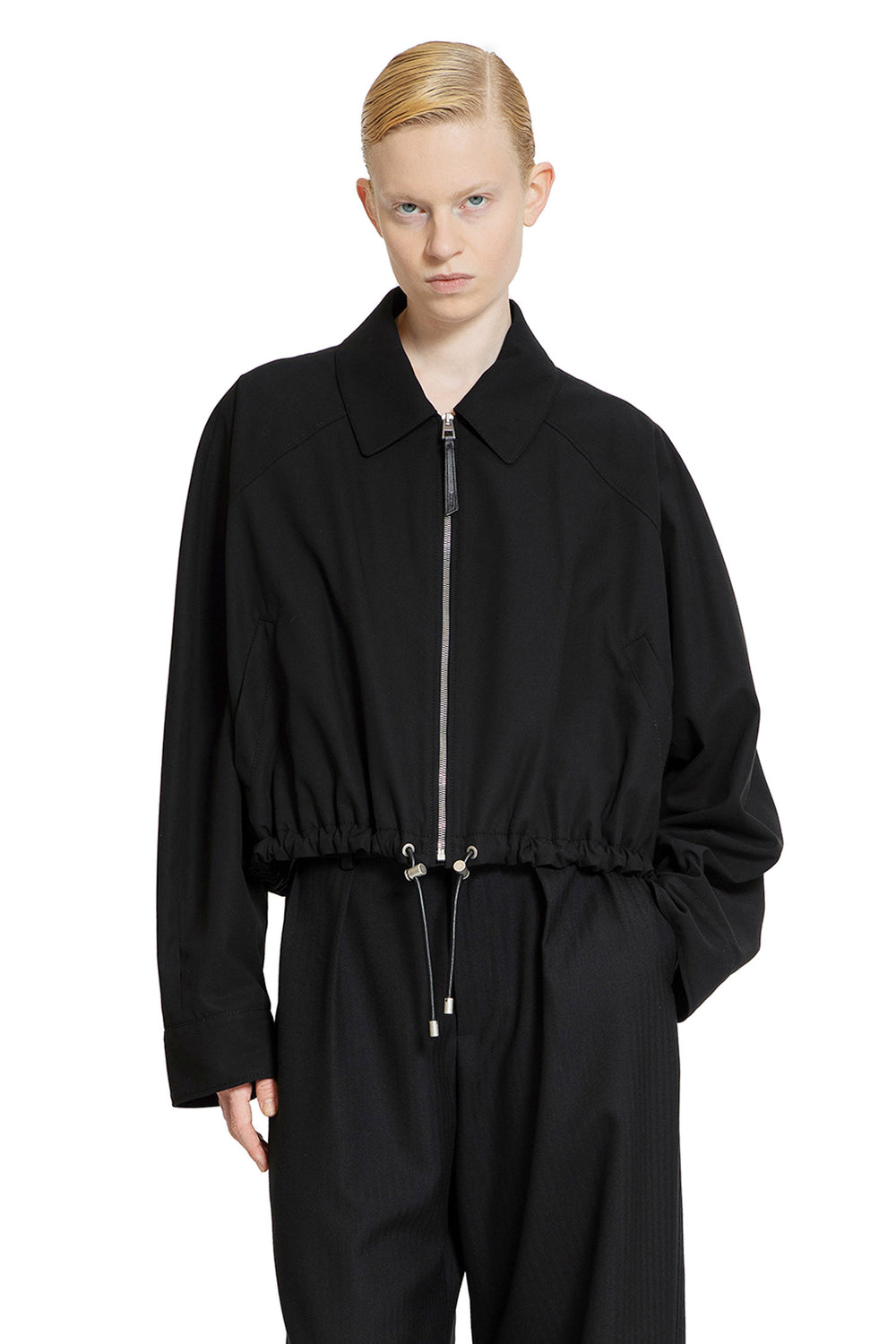 LOEWE WOMAN BLACK JACKETS