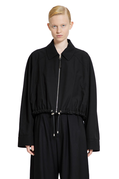 LOEWE WOMAN BLACK JACKETS