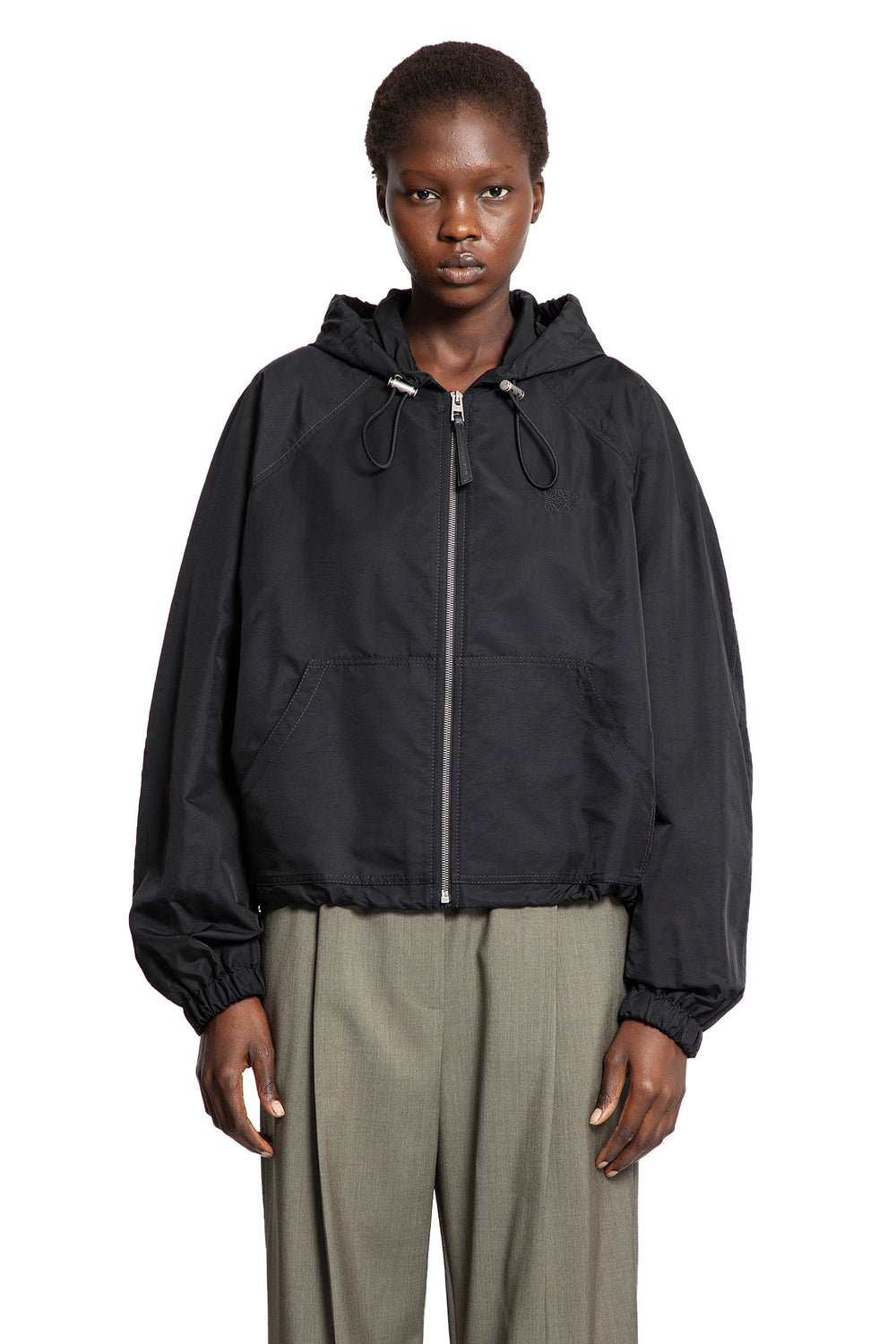 Balloon Jacket in Cupro Blend