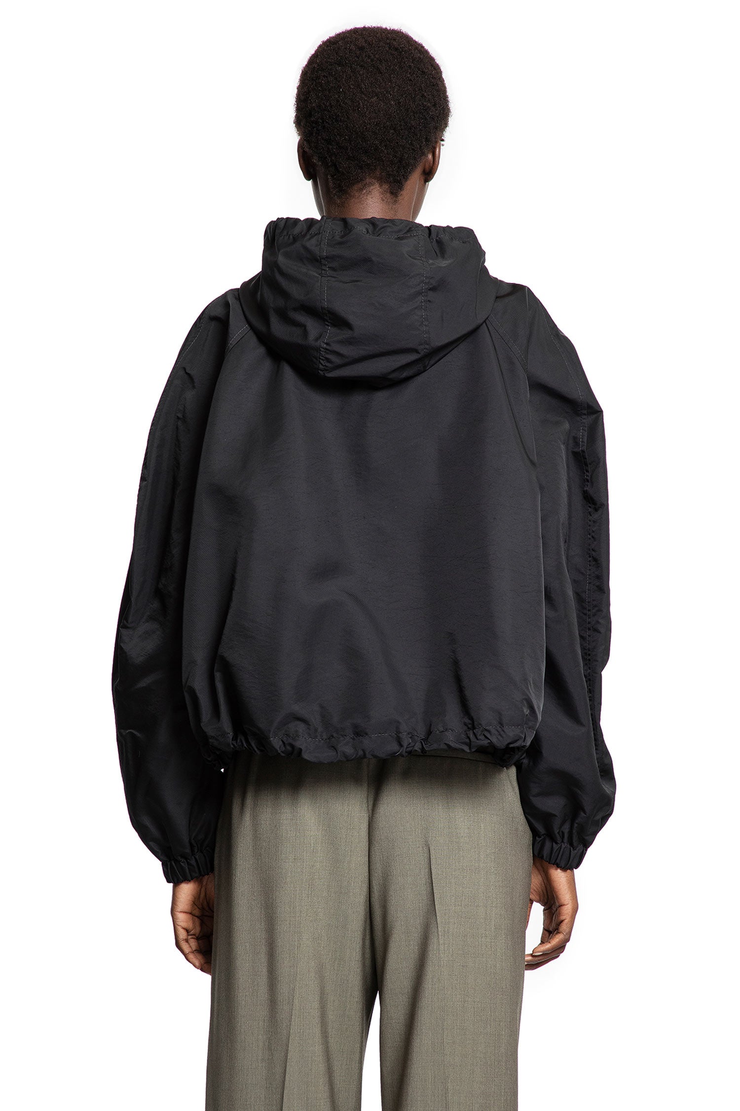 Balloon Jacket in Cupro Blend