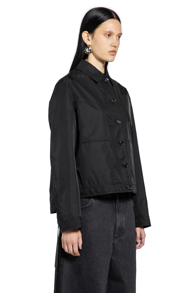 Workwear jacket in cupro blend - Antonioli.eu