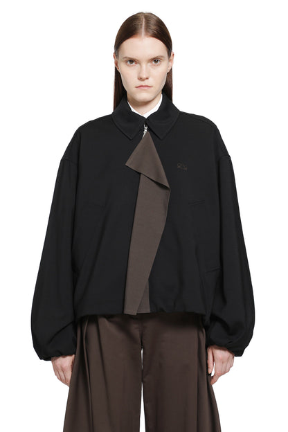 Viscose Wool Harrington Jacket
