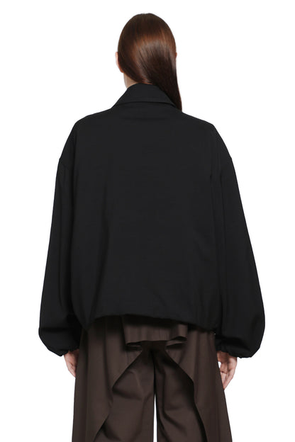 Viscose Wool Harrington Jacket