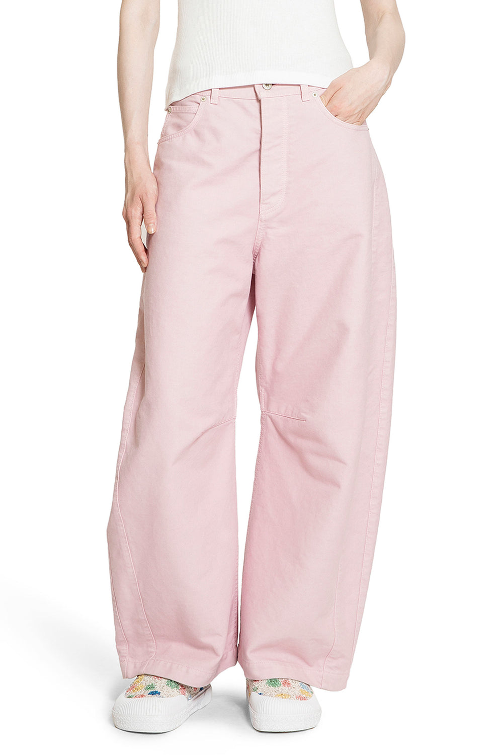 LOEWE WOMAN PINK JEANS